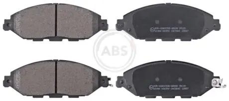 Гальмівні колодки, дискові (набір) A.B.S. 35130
