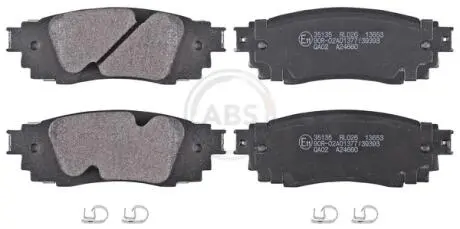 Тормозные колодки, дисковые.) A.B.S. 35135