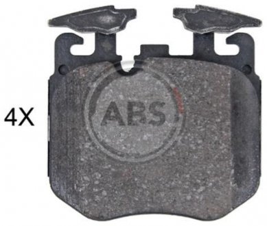Колодки гальмівні, дискові A.B.S. 35144 (фото 1)