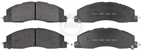Колодки гальмівні, дискові A.B.S. 35234