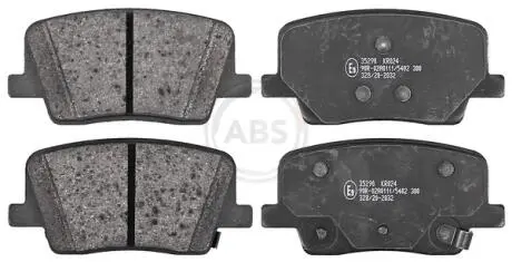 Комплект гальмівних колодок задній A.B.S. 35290