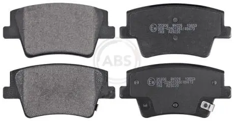 Колодки тормозные, дисковые A.B.S. 35306