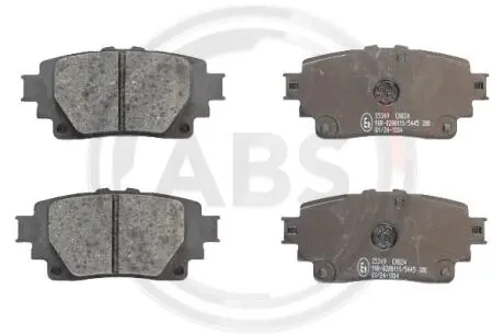 Колодки гальмівні (задні) Toyota Rav4 18- A.B.S. 35349