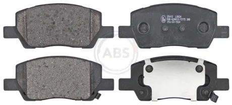 Колодки тормозные (передние) Hyundai i10 19- A.B.S. 35413