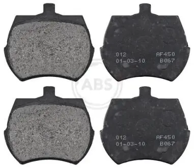 Тормозные колодки, дисковый тормоз.) A.B.S. 36011