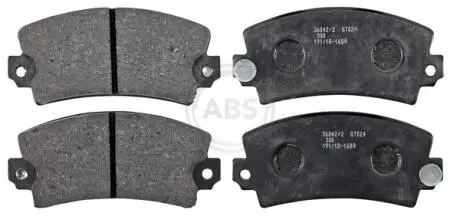 Гальмівні колодки, дискове гальмо (набір) A.B.S. 360422