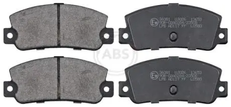 Тормозные колодки, дисковый тормоз.) A.B.S. 36081
