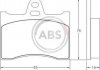 Гальмівні колодки, дискове гальмо (набір) A.B.S. 36110 (фото 1)