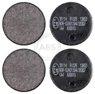 Тормозные колодки, дисковый тормоз.) A.B.S. 36114