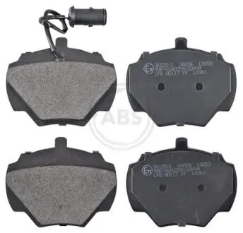 Гальмівні колодки, дискове гальмо (набір) A.B.S. 361251