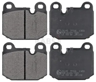 Тормозные колодки, дисковый тормоз.) A.B.S. 36140