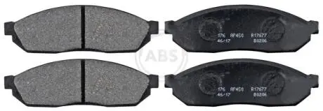 Гальмівні колодки, дискове гальмо (набір) A.B.S. 36156
