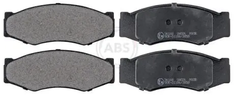 Гальмівні колодки, дискове гальмо (набір) A.B.S. 36168