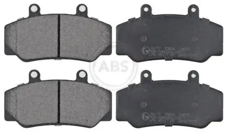 Тормозные колодки, дисковый тормоз.) A.B.S. 36177