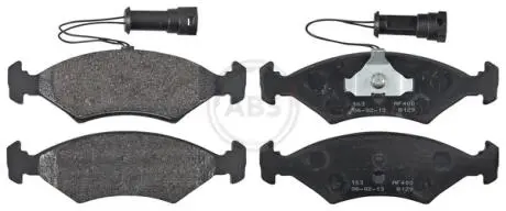 Гальмівні колодки, дискове гальмо (набір) A.B.S. 36459