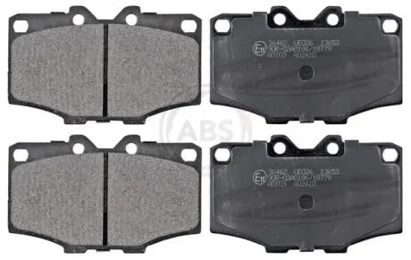 Тормозные колодки зад. Toyota Land Cruiser 84- A.B.S. 36462