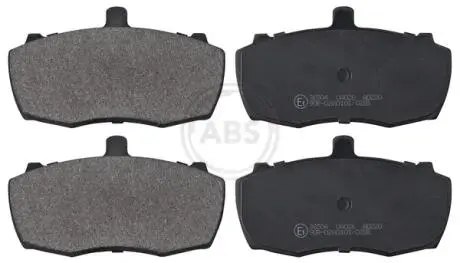 Гальмівні колодки, дискове гальмо (набір) A.B.S. 36504