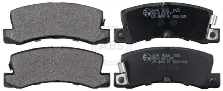 Колодки тормозные задние. Avensis/Corolla/Camry/Corona/Celica/Carina/RX/ES 87-07 A.B.S. 36604