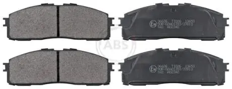 Тормозные колодки, дисковый тормоз.) A.B.S. 36626