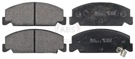 Тормозные колодки, дисковый тормоз.) A.B.S. 36669