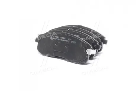 Колодка тормозов. диск. NISSAN MAXIMA/MAXIMA QX 89-00 передн. (выр-во ABS) A.B.S. 36691
