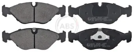 Тормозные колодки, дисковый тормоз.) A.B.S. 36698