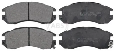 Гальмівні колодки, дискове гальмо (набір) A.B.S. 36720