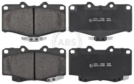 Колодки тормозные пер. Land Cruiser/Hilux/4 Runner/Taro 89- A.B.S. 36724