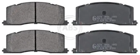 Гальмівні колодки, дискове гальмо (набір) A.B.S. 36734