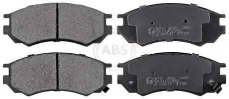 Тормозные колодки, дисковый тормоз.) A.B.S. 36743