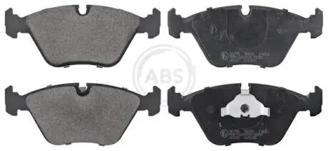 Гальмівні колодки, дискове гальмо (набір) A.B.S. 36755