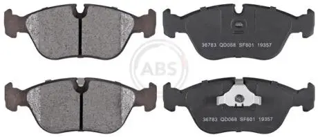 Колодки тормозные пер. C70/V70/S70/ 92-05 A.B.S. 36783