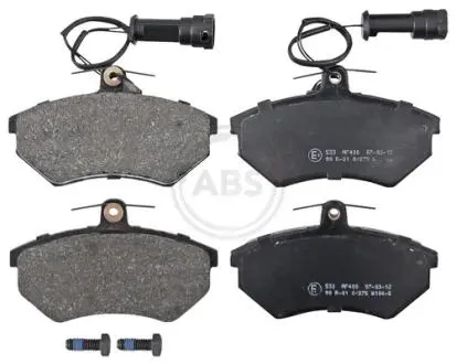 Тормозные колодки перед. Caddy II >9.96/Passat B4/Audi 80 A.B.S. 36791