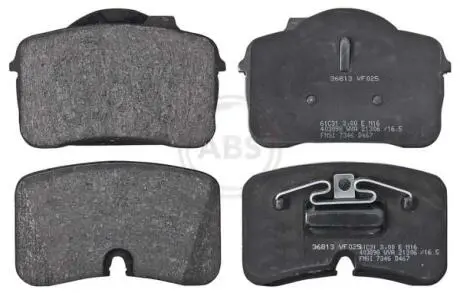 Тормозные колодки, дисковый тормоз.) A.B.S. 36813