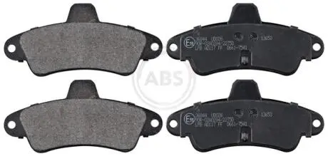 Тормозные колодки зад. Ford Mondeo 93-00 (Bendix) без датчика (115,8x53,7x15) A.B.S. 36844