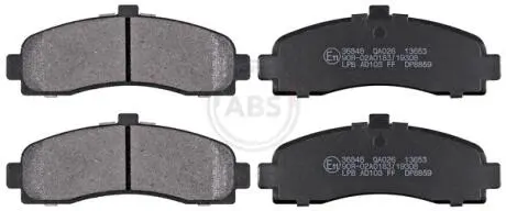 Тормозные колодки, дисковый тормоз.) A.B.S. 36848