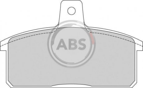 Тормозные колодки, дисковый тормоз.) A.B.S. 36851