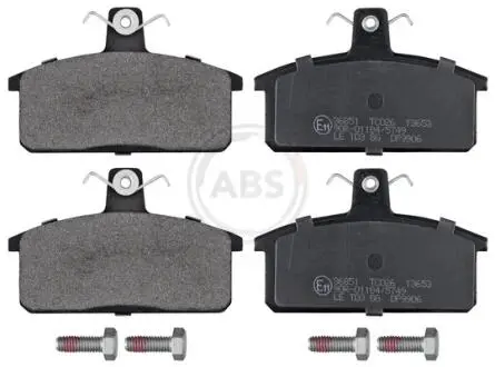 Тормозные колодки, дисковый тормоз.) A.B.S. 36851
