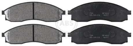Гальмівні колодки, дискове гальмо (набір) A.B.S. 36862