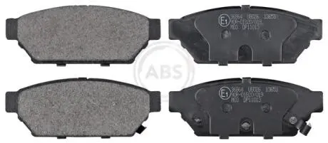 Гальмівні колодки, дискове гальмо (набір) A.B.S. 36864
