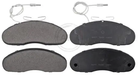 Тормозные колодки, дисковый тормоз.) A.B.S. 36877