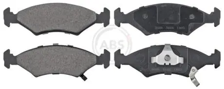 Тормозные колодки, дисковый тормоз.) A.B.S. 36886