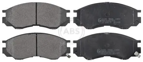 Колодки гальмівні пер. L200/Strakar/L400/Space Gear 94-07 A.B.S. 36925
