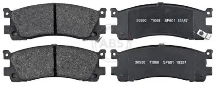 Гальмівні колодки, дискове гальмо (набір) A.B.S. 36930