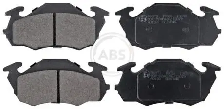 Тормозные колодки, дисковый тормоз.) A.B.S. 36971