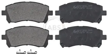 Гальмівні колодки, дискове гальмо (набір) A.B.S. 36972