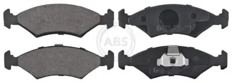 Тормозные колодки, дисковый тормоз.) A.B.S. 36997