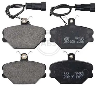 Тормозные колодки, дисковый тормоз.) A.B.S. 37001