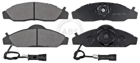 Тормозные колодки, дисковый тормоз.) A.B.S. 37028