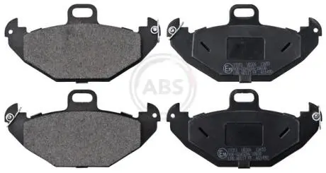 Тормозные колодки, дисковый тормоз.) A.B.S. 37051